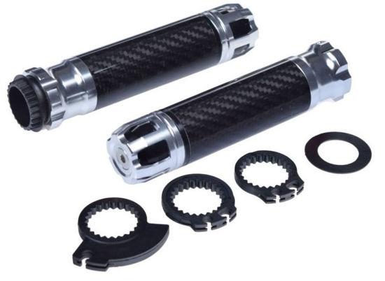 Obrazek Leoshi manetki 658T carbon srebrne