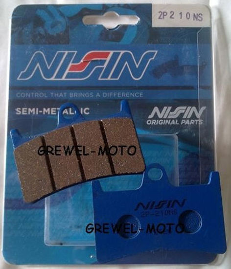 Obrazek 210NS Klocki hamulcowe NISSIN 2P-210NS Semi-metallic 2P210NS