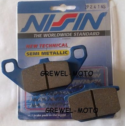 Obrazek 241NS Klocki hamulcowe NISSIN 2P-241NS Semi-metallic 2P241NS