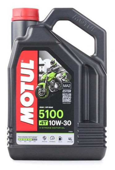 Obrazek Motul 5100 10W30 4L 4T Technosynthese Ester olej półsyntetyczny olej silnikowy