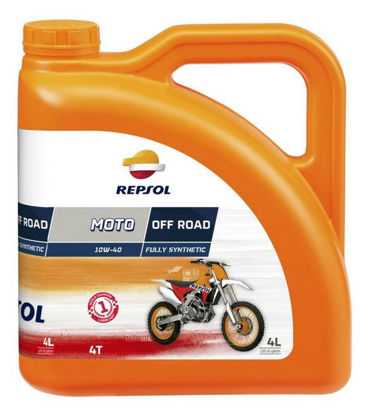 Obrazek Repsol MOTO OFF ROAD 10W40 4L 4T olej syntetyczny olej silnikowy