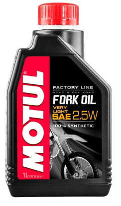 Obrazek Motul Fork Oil Factory Line 2,5W 1L Very Light olej do teleskopów olej do lag syntetyczny