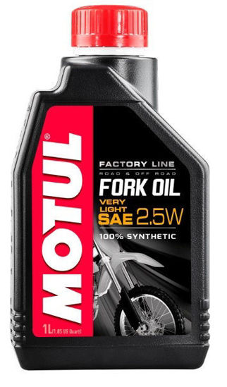 Obrazek Motul Fork Oil Factory Line 2,5W 1L Very Light olej do teleskopów olej do lag syntetyczny