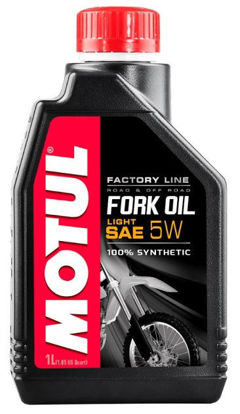 Obrazek Motul Fork Oil Factory Line 5W 1L Light olej do teleskopów olej do lag syntetyczny