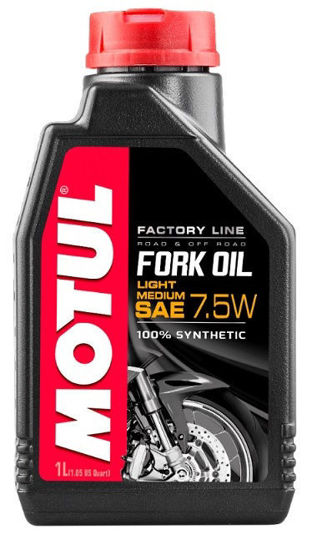 Obrazek Motul Fork Oil Factory Line 7,5W 1L Light / Medium olej do teleskopów olej do lag syntetyczny