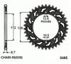 Obrazek SUNR1-5485-43 Sunstar Zębatka stalowa tylna 43 zęby (JTR302,43)