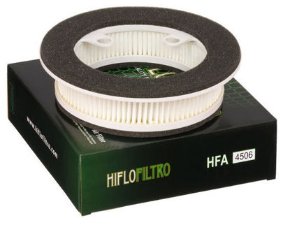 Obrazek HFA4506 HIFLO Filtr powietrza YAMAHA XP 500 T-MAX 01-07/ 08-11, XP 500 SP TMAX 10-11 (prawy) do przekładni CVT