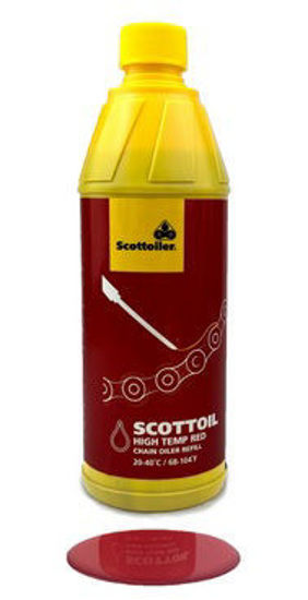 Obrazek Olej czerwony 500 ml Scottoiler Scottoil High Temp Red