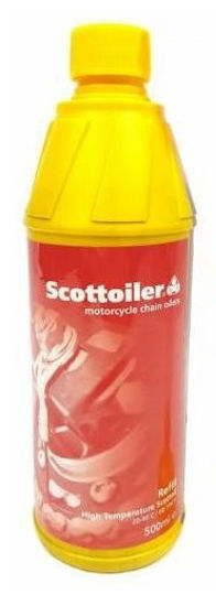 Obrazek Olej czerwony 500 ml Scottoiler Scottoil High Temp Red wyprzedaż