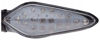 Obrazek Kierunkowskaz LED 1424 obudowa carbon klosz biały gwint M10
