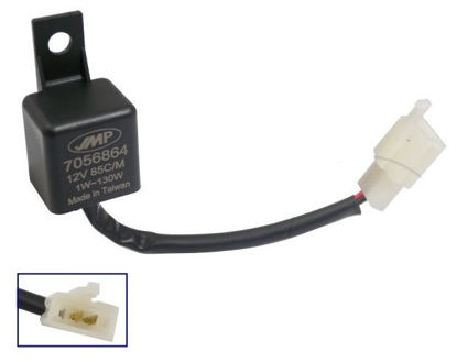 Obrazek Przerywacz kierunkowskazów LED 12V 1-130W 2 piny wtyczka JMP 7056864