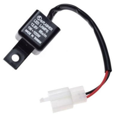Obrazek Przerywacz kierunkowskazów LED 12V 1-100W 2 piny wtyczka WM