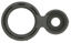 Obrazek Uszczelniacz otworu na świecę KAWASAKI ZX-9R Ninja 95-06 ATHENA S410250015047 uszczelka kanału świecy