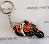 Obrazek Brelok do kluczy motocykl guma breloczek zawieszka