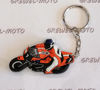 Obrazek Brelok do kluczy motocykl guma breloczek zawieszka
