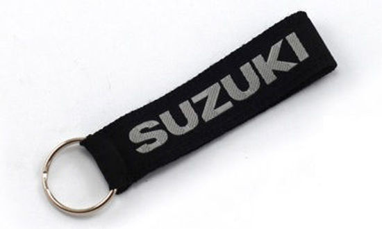 Obrazek Brelok do kluczy SUZUKI zawieszka do kluczy taśma