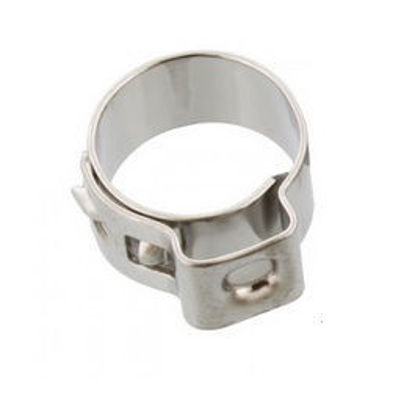Obrazek Opaska zaciskowa 11 mm szerokość 7 mm stal nierdzewna 0,5 mm