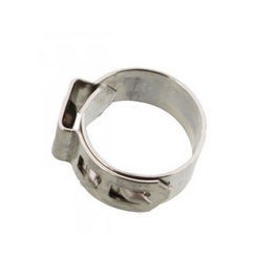 Obrazek Opaska zaciskowa 12,6 mm szerokość 7 mm stal nierdzewna 0,5 mm