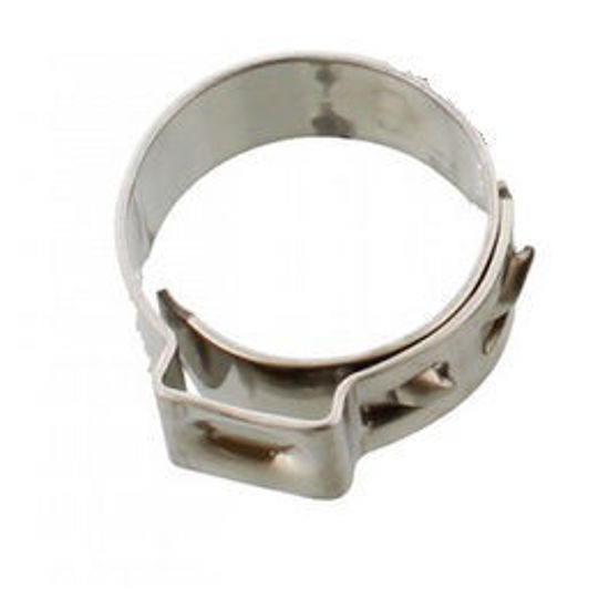 Obrazek Opaska zaciskowa 13,8 mm szerokość 7 mm stal nierdzewna 0,5 mm