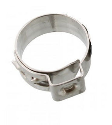 Obrazek Opaska zaciskowa 17,2 mm szerokość 10 mm stal nierdzewna 0,5 mm