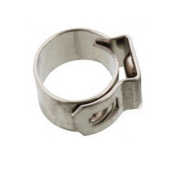 Obrazek Opaska zaciskowa 9 mm szerokość 7 mm stal nierdzewna 0,5 mm