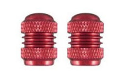 Obrazek Nakrętki na wentyle VALVE czerwone Keiti B311R