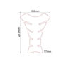 Obrazek Tank Pad Carbon Look Keiti KT3300CF