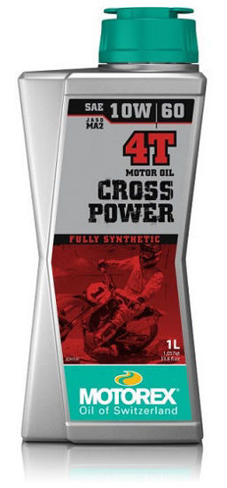 Obrazek Motorex CROSS POWER 4T 10W60 1L olej syntetyczny 10W-60