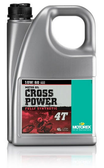 Obrazek Motorex CROSS POWER 4T 10W60 4L olej syntetyczny 10W-60