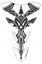 Obrazek Tank Pad Tribal Expression Slim Tribal przeźroczysty ONEDESIGN CGEXS73P