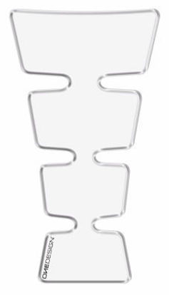 Obrazek Tank Pad clear Gold shape przeźroczysty ONEDESIGN CGMEDTP