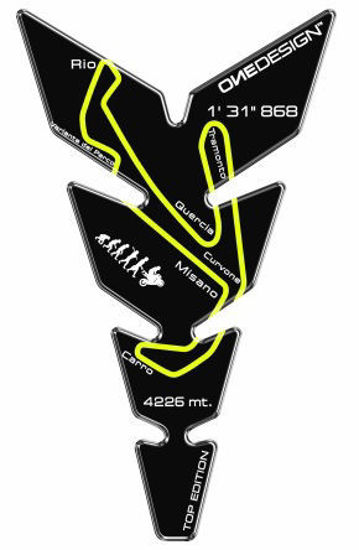 Obrazek Tank Pad Tor w Misano Moon Slim Misano circuit ONEDESIGN CGMOS112P