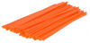 Obrazek Nakładki na szprychy długość 240 mm kolor POMARAŃCZOWY 72 szt osłona szprych