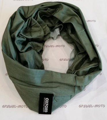 Obrazek NW142 zielony kołnierz wielofunkcyjny komin tunel Oxford Comfy 1szt