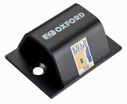 Obrazek Kotwa do betonu mocowana na dwie śruby Oxford Anchor 10 kolor czarny LK406 (dla łańcuchów do 14 mm)