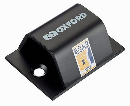 Obrazek Kotwa do betonu mocowana na dwie śruby Oxford Anchor 10 kolor czarny LK406 (dla łańcuchów do 14 mm)