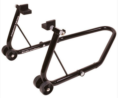 Obrazek Podnośnik motocyklowy pod tylne koło Oxford SP821 Big Black Bike Rear Paddock Stand typ L podnośnik pod wahacz