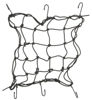 Obrazek Siatka bagażowa 30x30 z 6 hakami kolor CZARNY pająk Oxford cargo net OX663