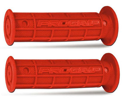 Obrazek PG726 manetki ATV JET SKI kolor czerwony 22+22 mm 125 mm Progrip