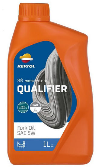 Obrazek Repsol Qualifier Fork Oil 5W 1L olej do teleskopów olej do lag