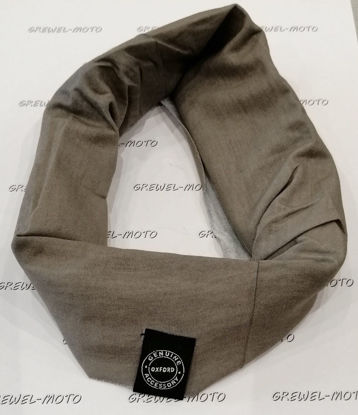 Obrazek NW114 zielonoszary kołnierz wielofunkcyjny komin tunel Oxford Comfy 1szt