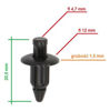 Obrazek RVT-PR01 Tourmax kołek montażowy do owiewek grubość 6 mm kołnierz 12 mm długość 20,5 mm