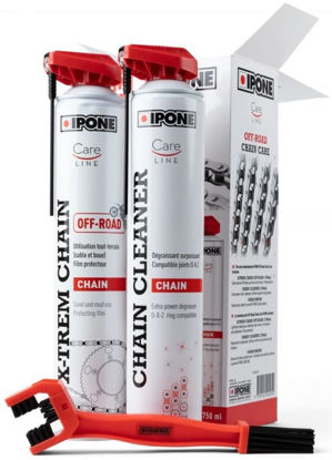 Obrazek Ipone X-TREM OFF-ROAD Chain Care Zesatw do czyszczenia i smarowania łańcucha 750ml 800737