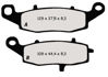 Obrazek 260NS Klocki hamulcowe NISSIN 2P-260NS Semi-metallic 2P260NS (strona lewa)