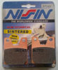 Obrazek 267ST Klocki hamulcowe NISSIN 2P-267ST Sintered 2P267ST YZF-R1 98-01 tył (ostatni komplet)