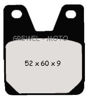 Obrazek 267ST Klocki hamulcowe NISSIN 2P-267ST Sintered 2P267ST YZF-R1 98-01 tył (ostatni komplet)