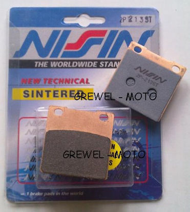 Obrazek 213ST Klocki hamulcowe NISSIN 2P-213ST Sintered 2P213ST