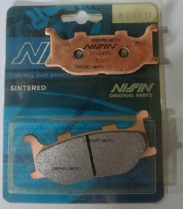 Obrazek 249ST Klocki hamulcowe NISSIN 2P-249ST Sintered 2P249ST
