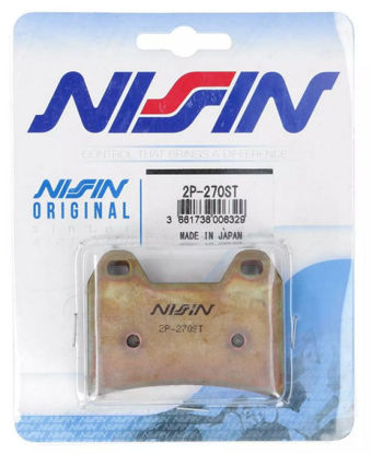 Obrazek 270ST Klocki hamulcowe NISSIN 2P-270ST Sintered 2P270ST