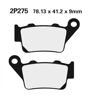 Obrazek 275NS Klocki hamulcowe NISSIN 2P-275NS Semi-metallic 2P275NS